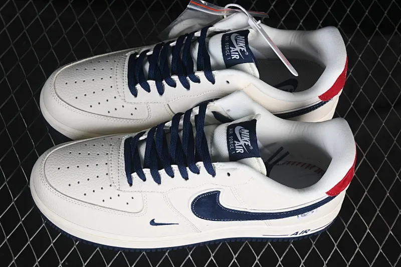 All Categories Nk Air Force 1 Air Force Series Nk Air Force 1 Low Air Force Low Nike Air Force 1'07 Low Blue Red Beige Blue Red Pig Eight Leather Air Force One Low Casual Shoes DD1982-326